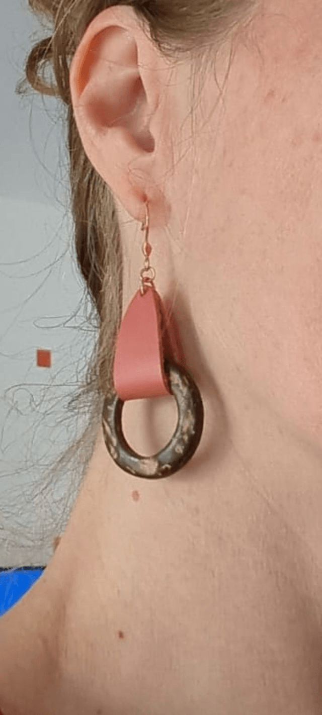Boucles d'oreilles "Estelle'