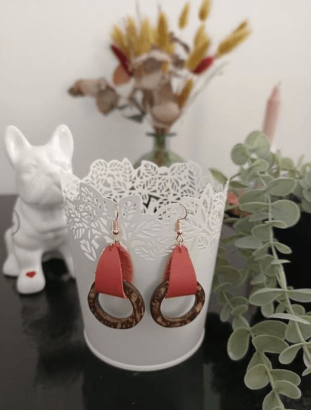 Boucles d'oreilles "Estelle'