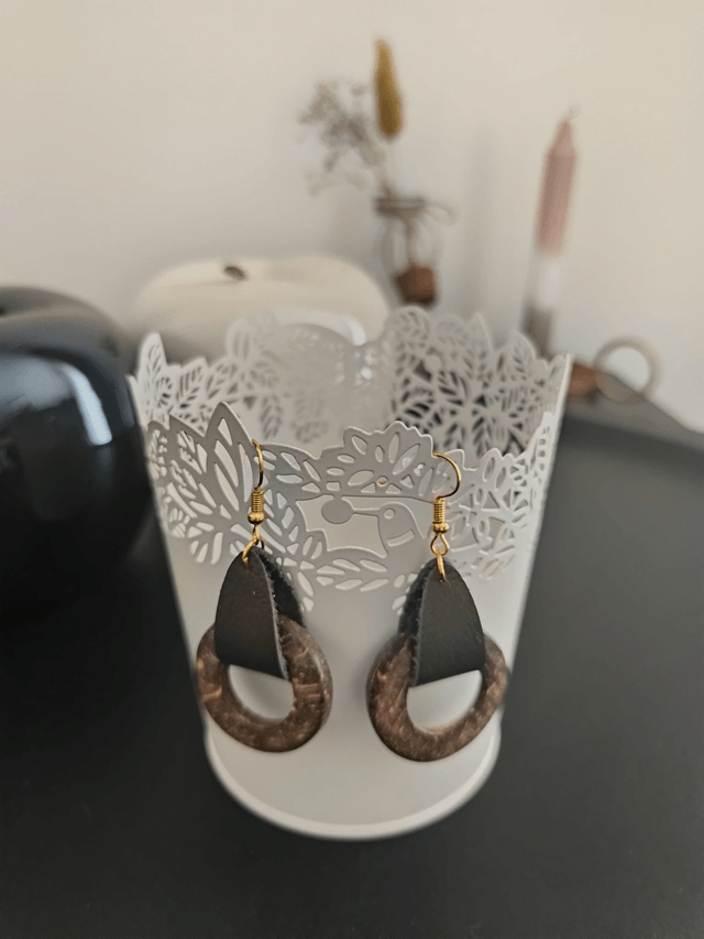 Boucles d'oreilles "Estelle'