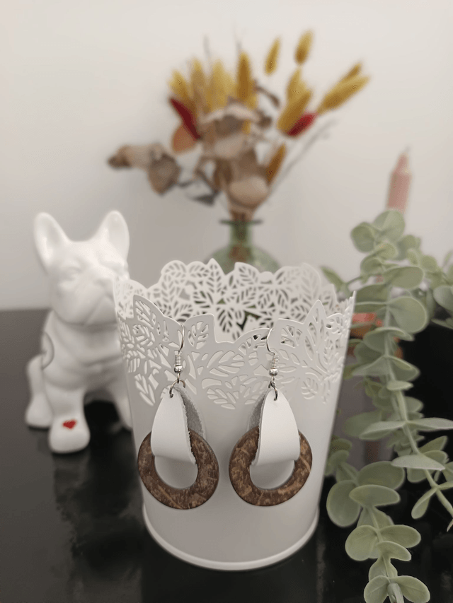 Boucles d'oreilles "Estelle'