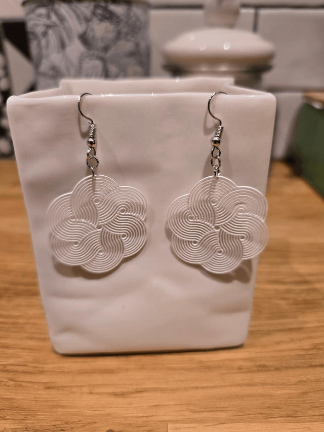 Boucles d'oreilles "Labyrinthe"