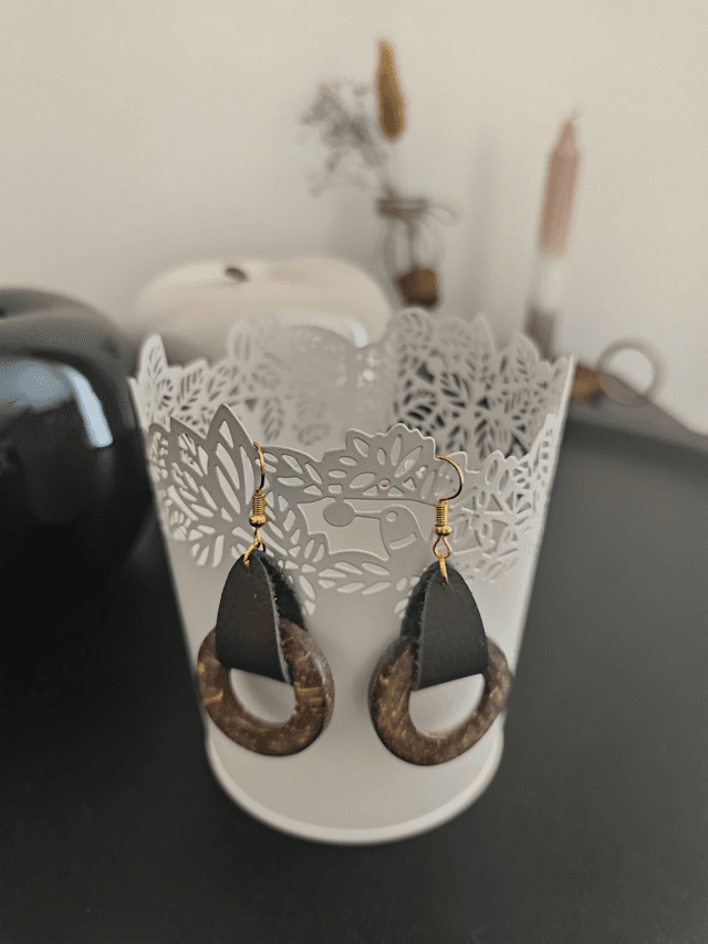 Boucles d&#039;oreilles &quot;Estelle&#039;