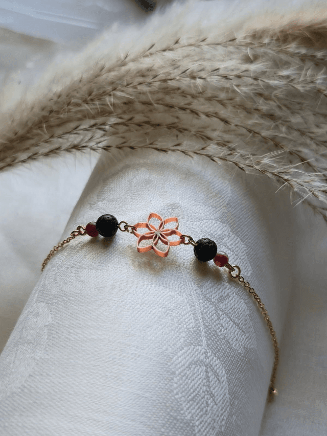 Bracelet &quot;Les Écloses&quot; - Rose gold