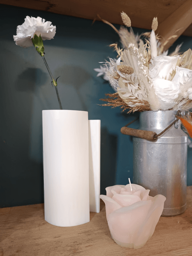 Vase &quot;Hug&quot; - Blanc